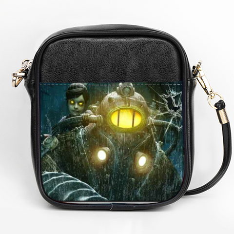 Bioshock Big Daddy and Little Sister Purse